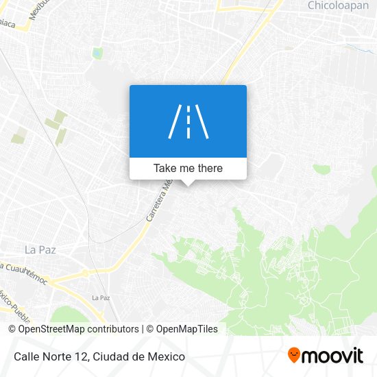 Calle Norte 12 map