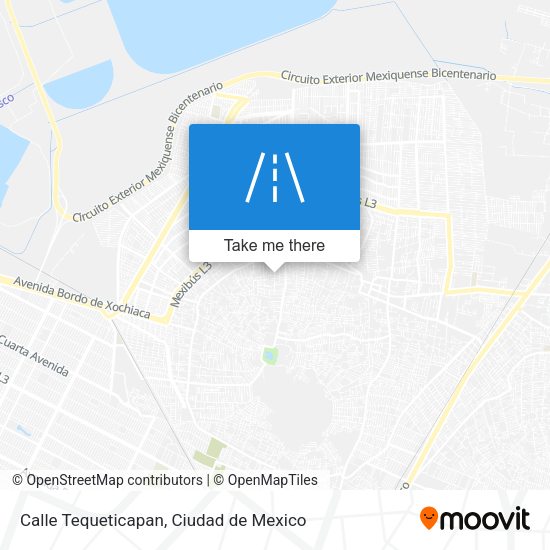 Calle Tequeticapan map