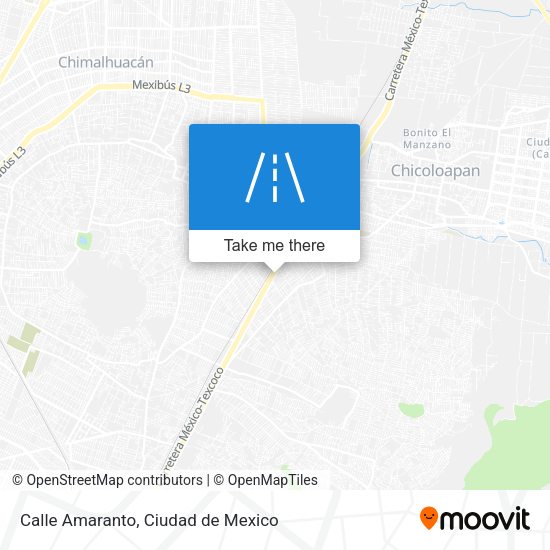Calle Amaranto map