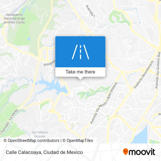 Calle Calacoaya map