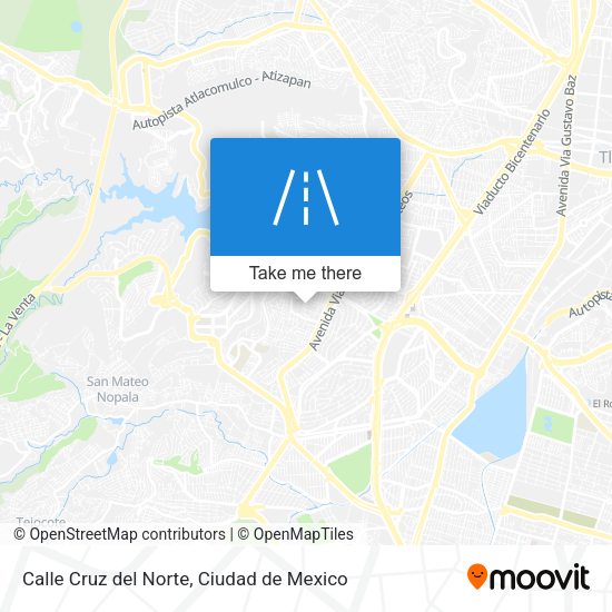 Calle Cruz del Norte map