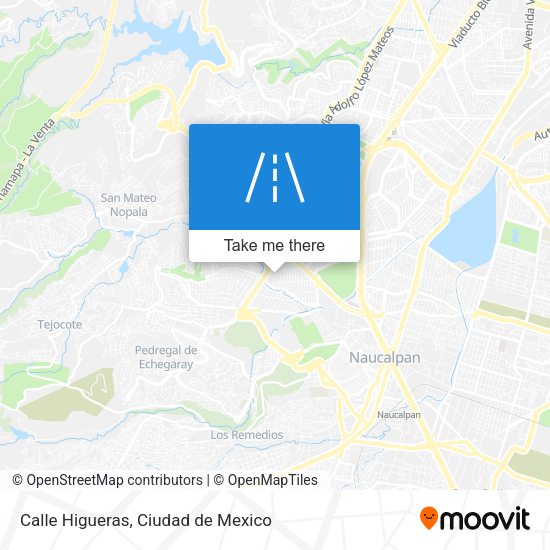 Mapa de Calle Higueras