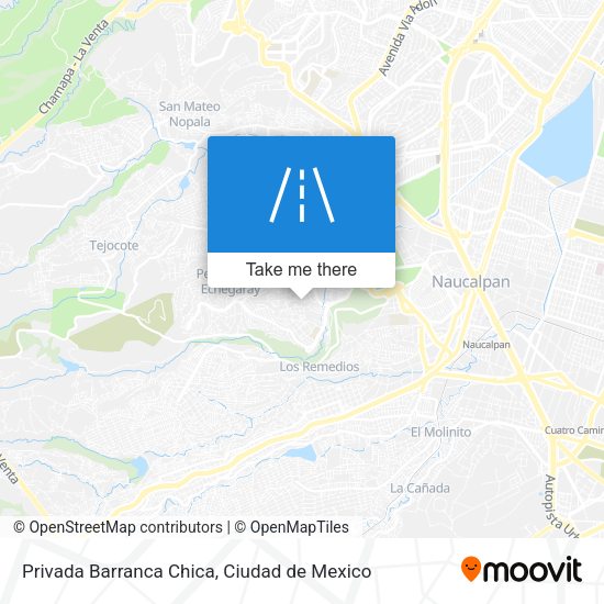 Mapa de Privada Barranca Chica