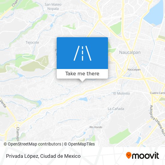 Privada López map