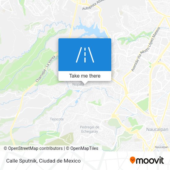 Calle Sputnik map
