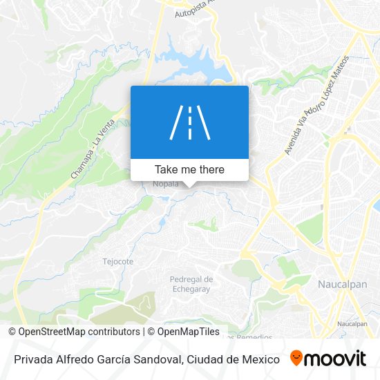 Privada Alfredo García Sandoval map