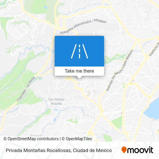 Mapa de Privada Montañas Rocallosas