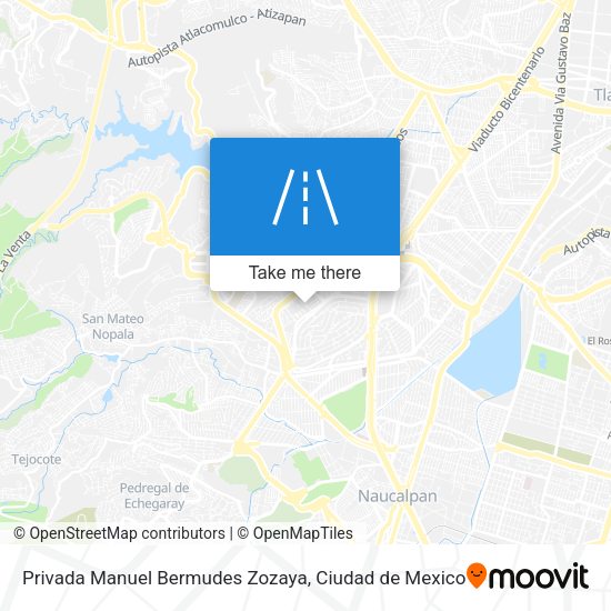Mapa de Privada Manuel Bermudes Zozaya