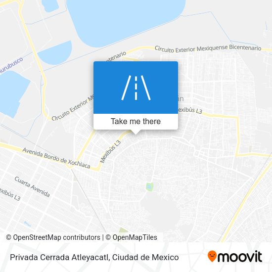 Privada Cerrada Atleyacatl map