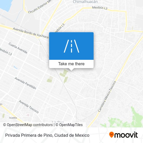 Privada Primera de Pino map