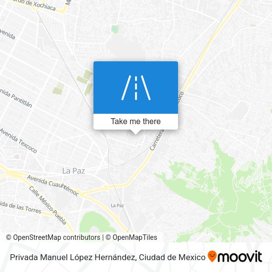 Privada Manuel López Hernández map