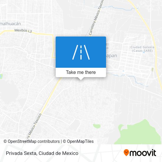 Privada Sexta map