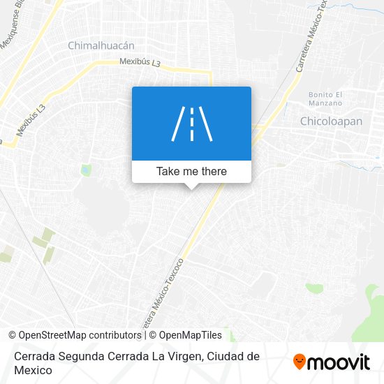 Cerrada Segunda Cerrada La Virgen map
