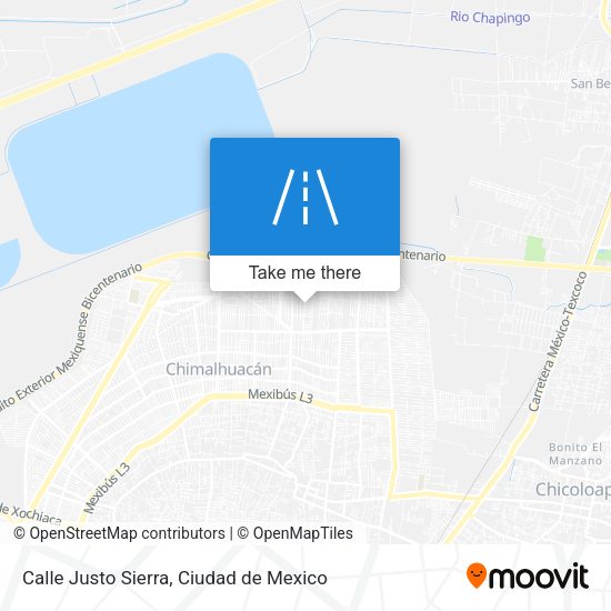 Calle Justo Sierra map