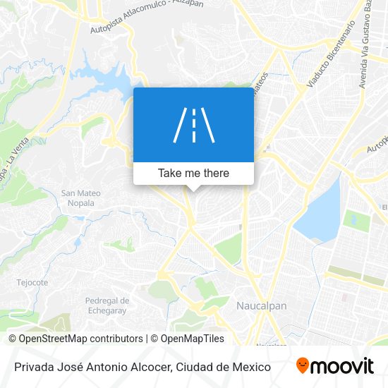 Privada José Antonio Alcocer map