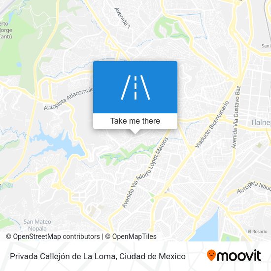 Privada Callejón de La Loma map