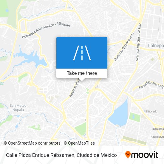 Mapa de Calle Plaza Enrique Rébsamen