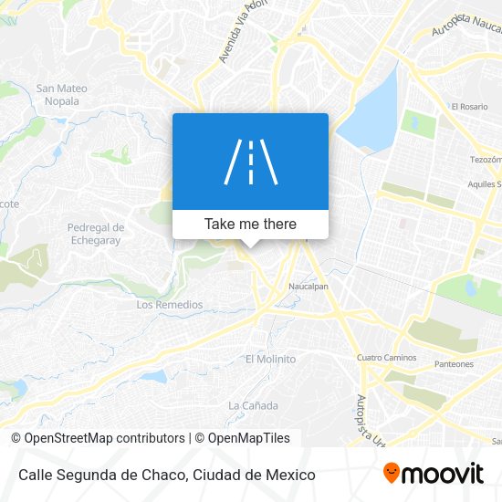Calle Segunda de Chaco map