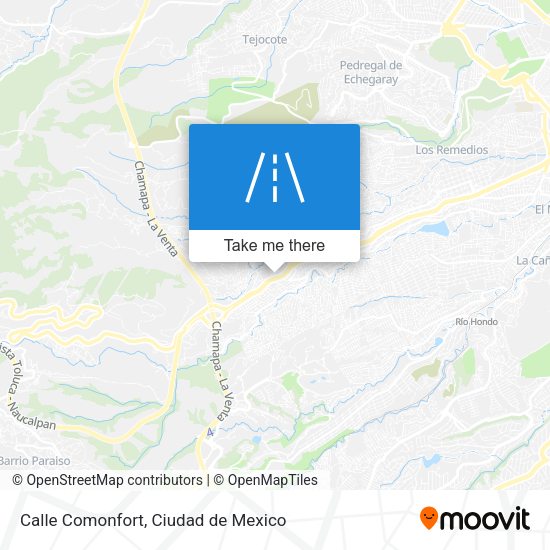 Mapa de Calle Comonfort