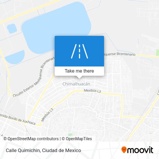 Mapa de Calle Quimichin