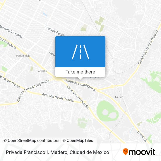 Mapa de Privada Francisco I. Madero
