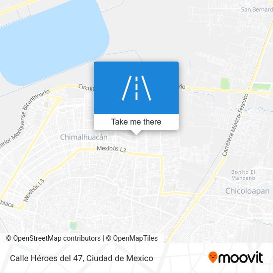 Calle Héroes del 47 map