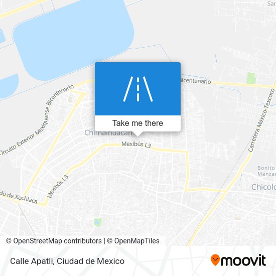 Mapa de Calle Apatli
