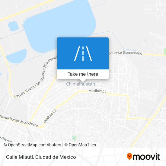 Mapa de Calle Miautl