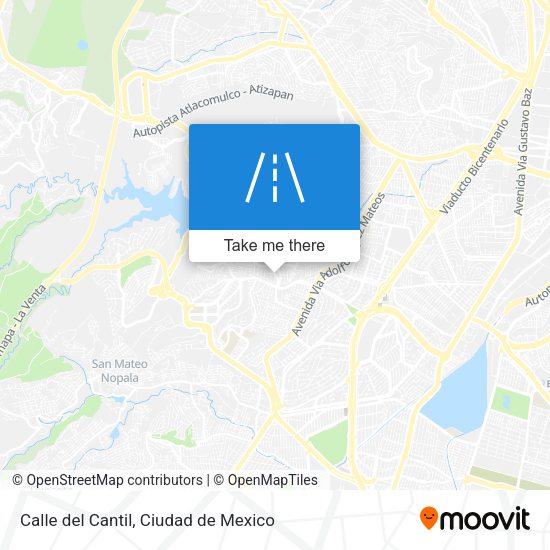 Calle del Cantil map