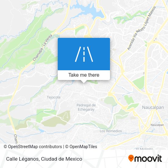 Calle Léganos map