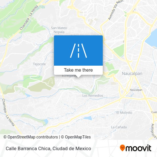 Calle Barranca Chica map