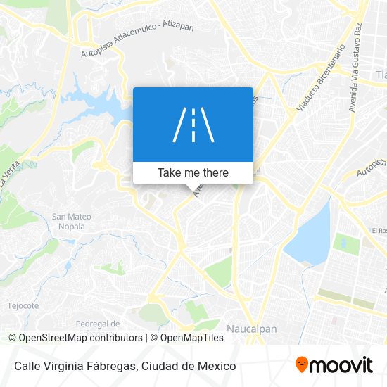 Calle Virginia Fábregas map