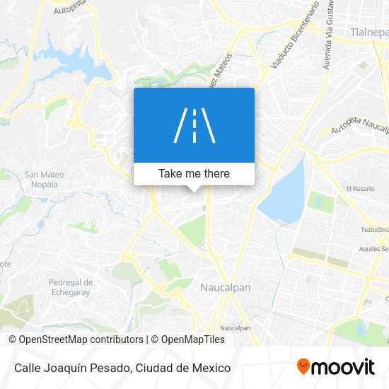 Calle Joaquín Pesado map