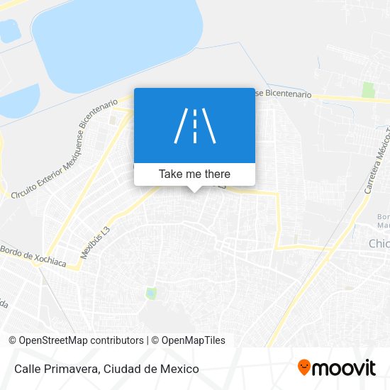 Mapa de Calle Primavera