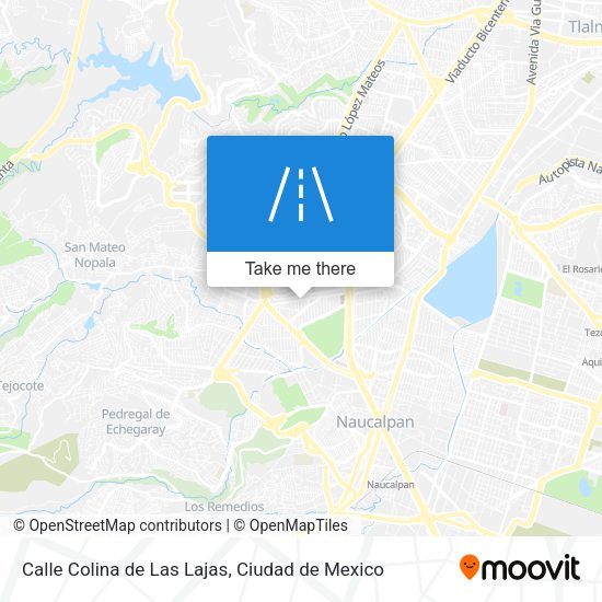 Calle Colina de Las Lajas map