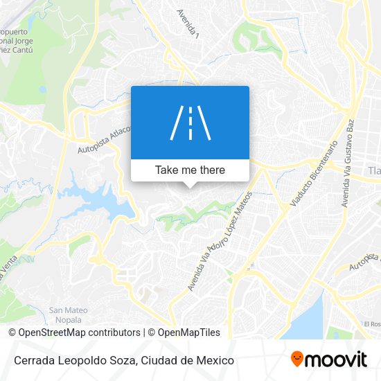 Cerrada Leopoldo Soza map