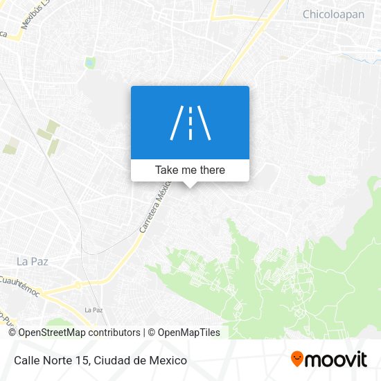 Calle Norte 15 map