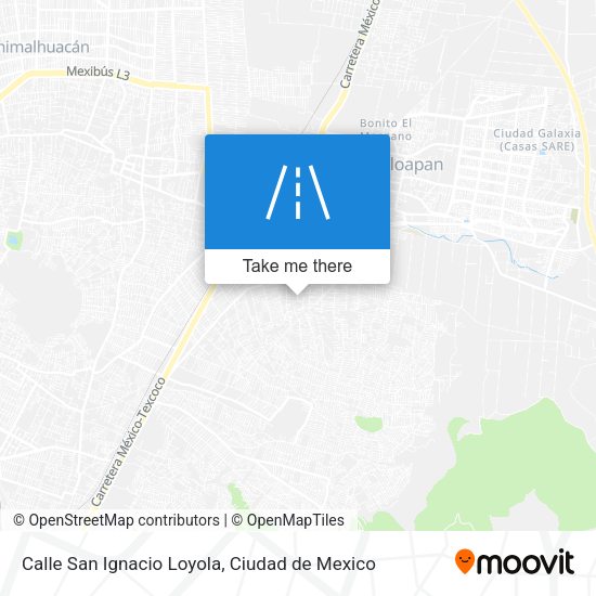Calle San Ignacio Loyola map