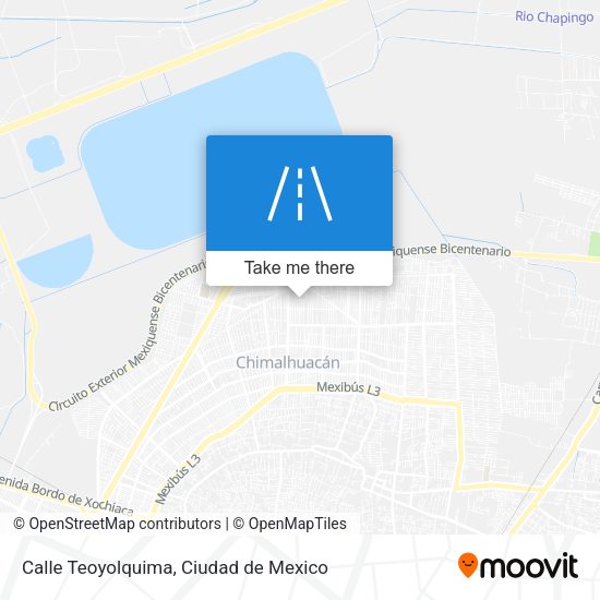 Calle Teoyolquima map