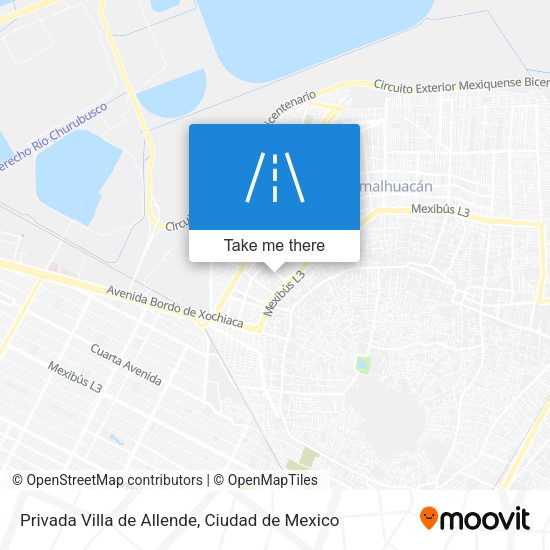 Privada Villa de Allende map