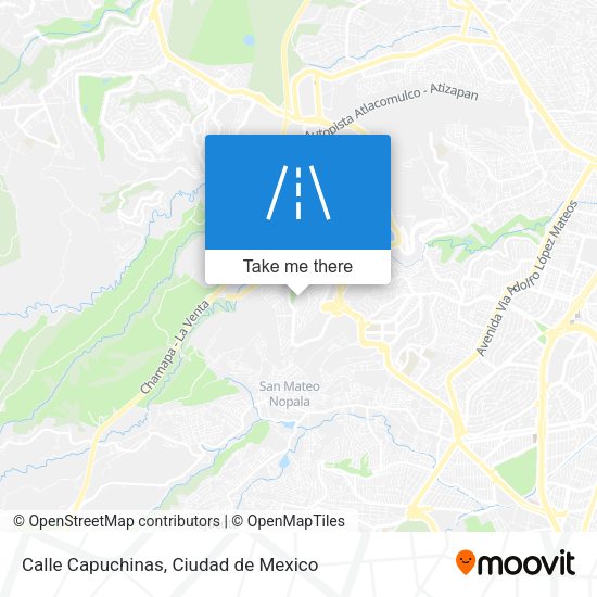 Calle Capuchinas map