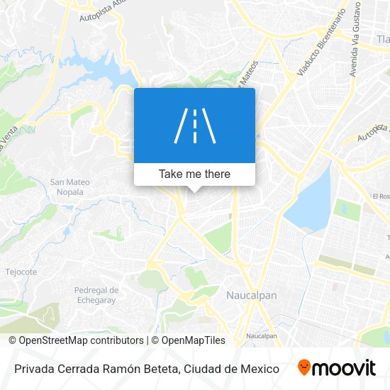 Mapa de Privada Cerrada Ramón Beteta
