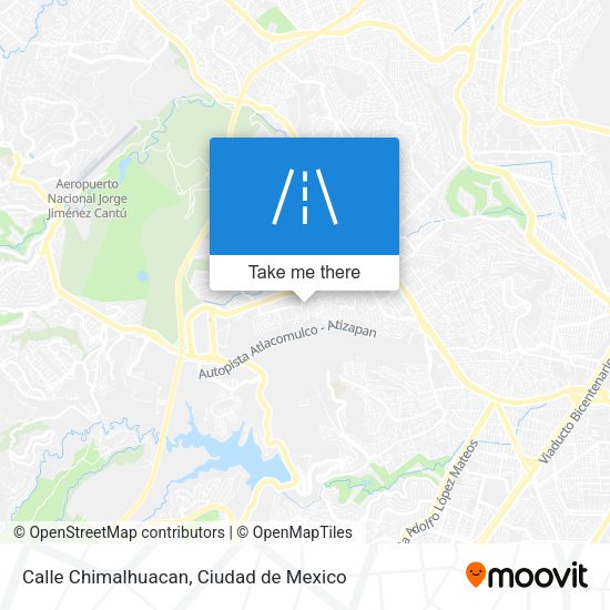 Calle Chimalhuacan map