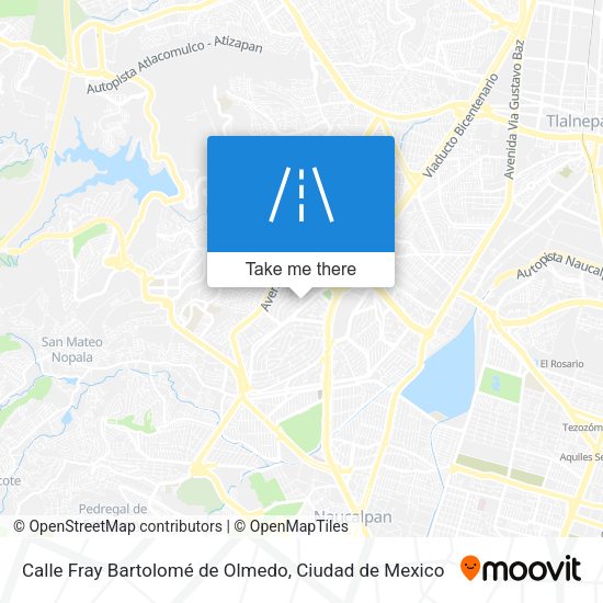 Mapa de Calle Fray Bartolomé de Olmedo