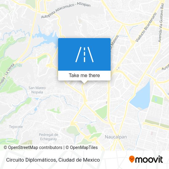 Circuito Diplomáticos map