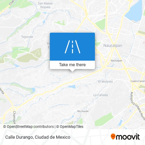 Mapa de Calle Durango