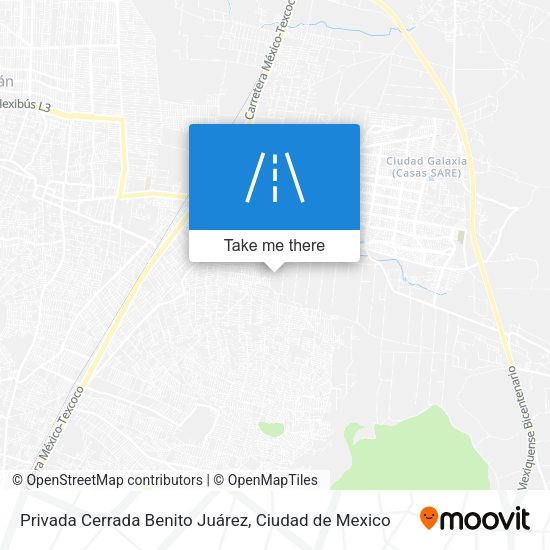 Privada Cerrada Benito Juárez map