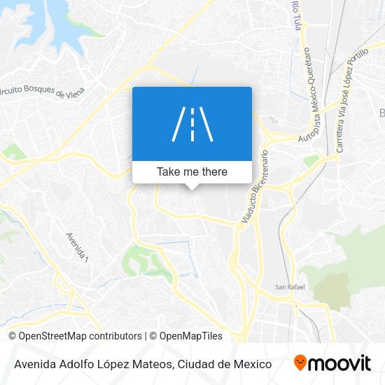 Mapa de Avenida Adolfo López Mateos