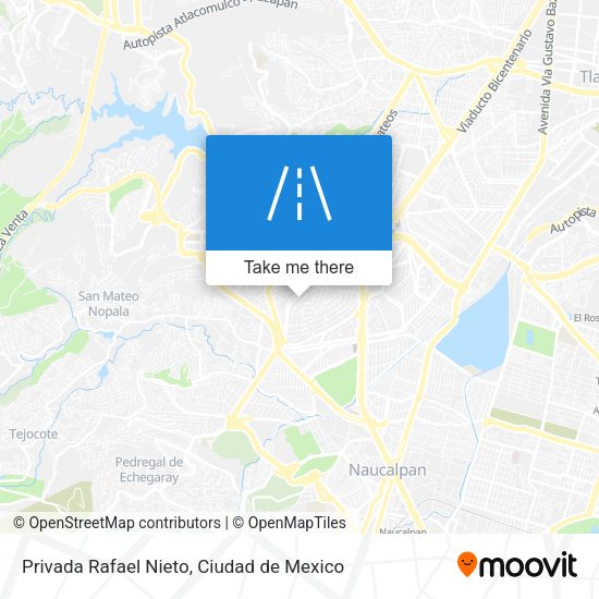 Privada Rafael Nieto map