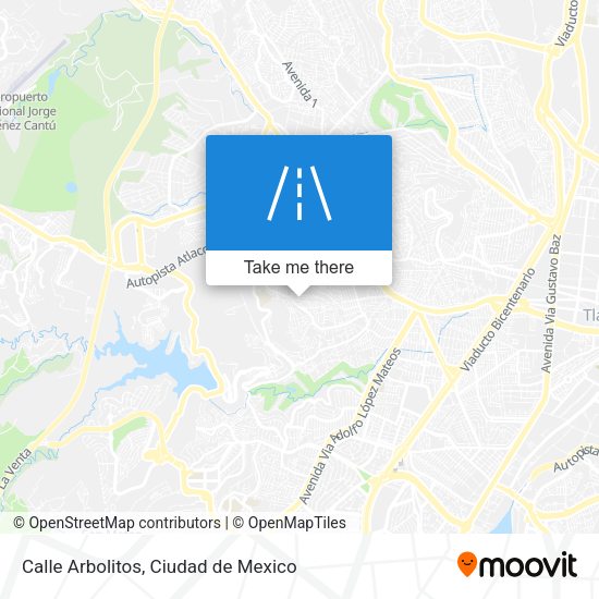 Calle Arbolitos map